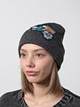 Шапка MITCHELL NESS арт. HCFK4341-CHOYYPPPBLCK Charlotte Hornets NBA (черный)